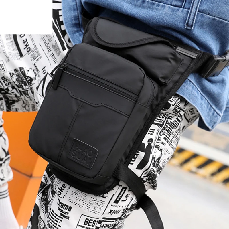 Motorcycle Gear Backpack - عالية الجودة النايلون الرجال قطرة الساق