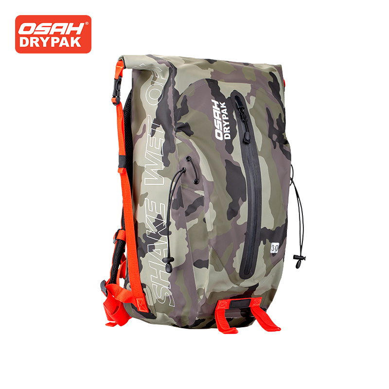 Motorcycle Gear Companies - OSAH حقيبة دراجة نارية مموهة 30L
