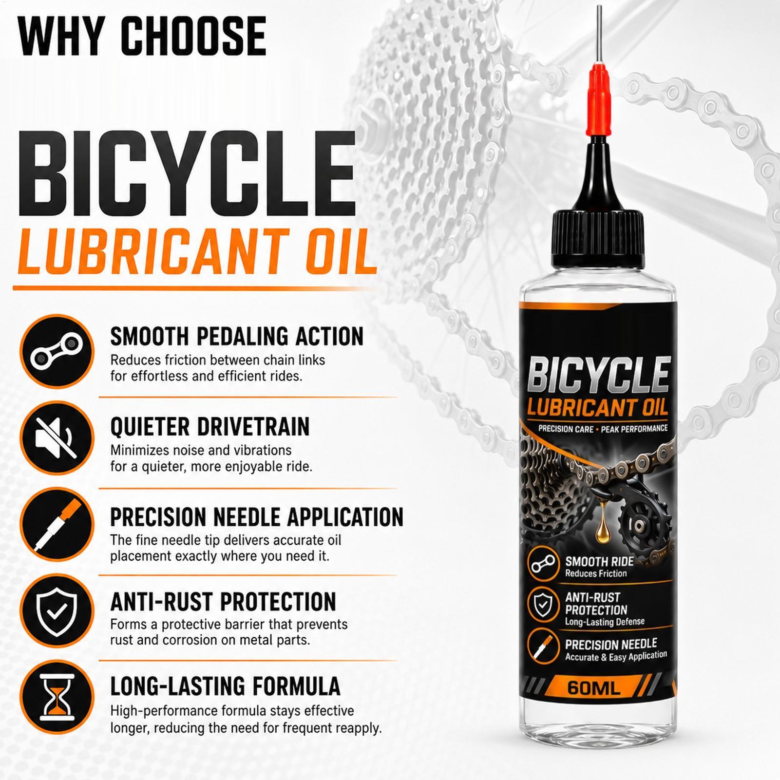 زيت تشحيم لسلسلة الدراجات 60 م - مراجعة Motorcycle Gear Oil For Chain وسعره